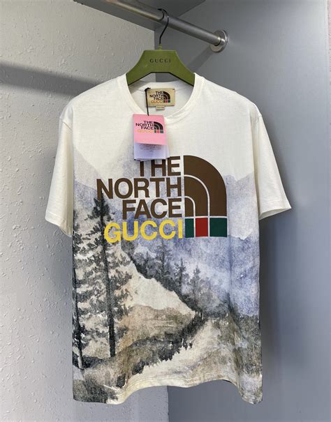 gucci.north face raffle|gucci north face shirts.